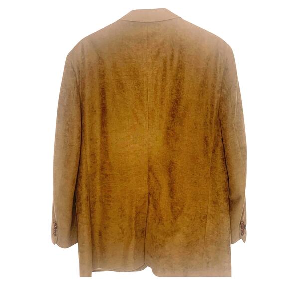 Vintage McGregor Sport Coat 44R Mens Brown Sueded 2 Button Single Vent USA - Picture 2 of 8
